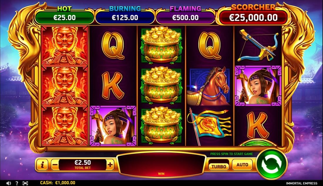 Immortal Empress Slot Gameplay