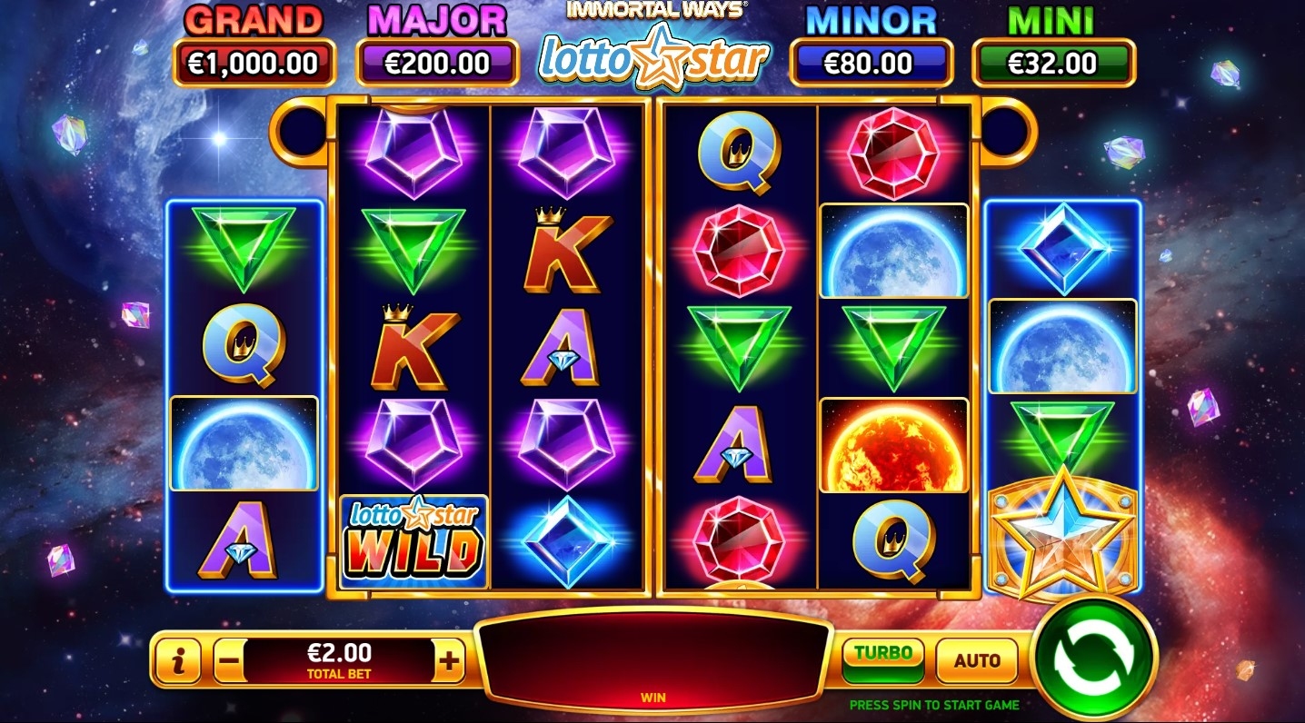 Immortal Ways Lottostar Slot Gameplay