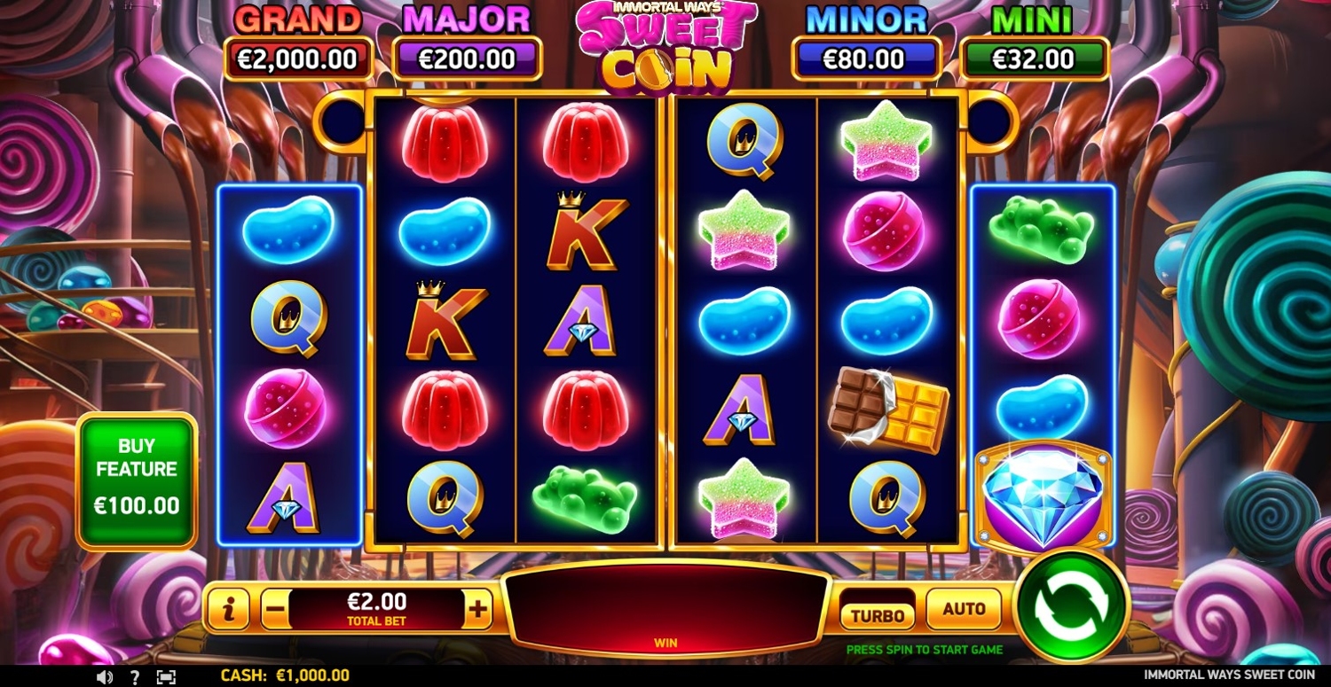 Immortal Ways Sweet Coin Slot Gameplay