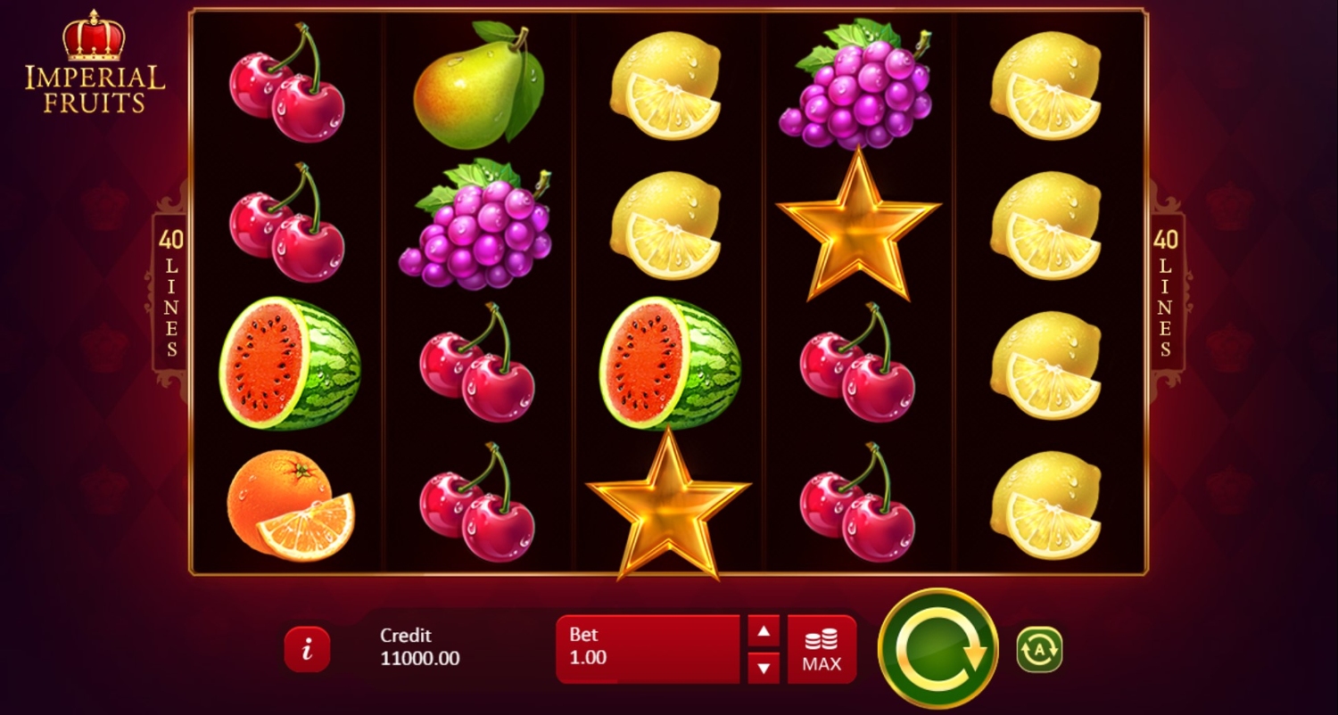 Imperial Fruits 40 Lines Slot Gameplay