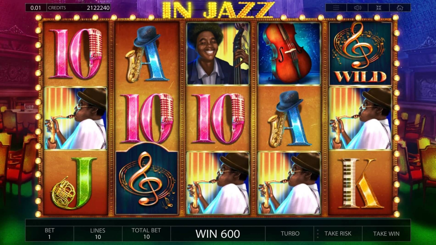 In Jazz Slot Gameplay
