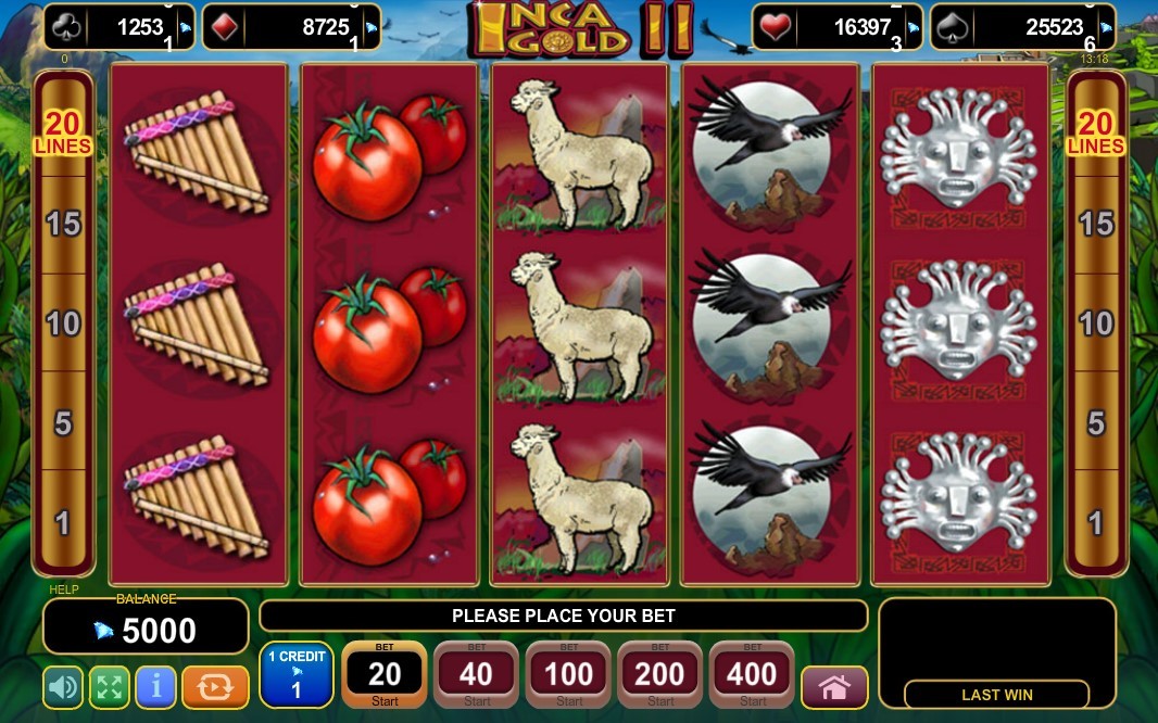 Inca Gold II Slot Gameplay