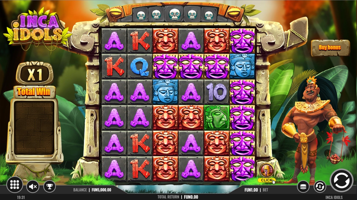 Inca Idols Slot Gameplay