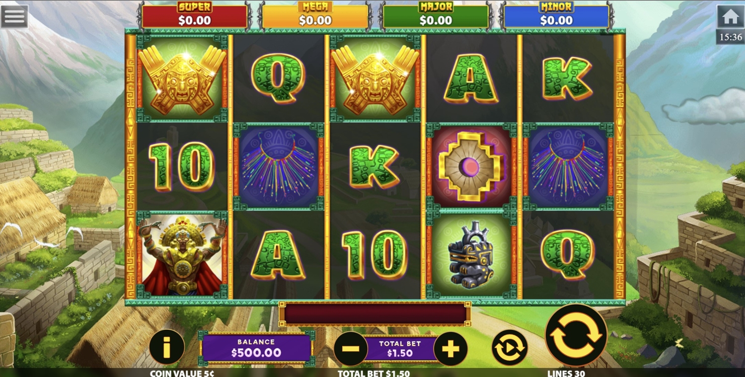 Inca Sol Slot Gameplay