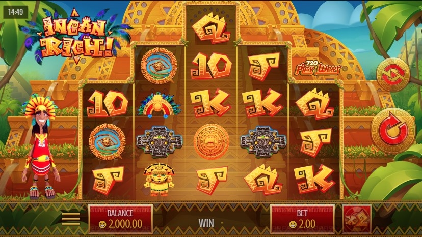 Incan Rich Slot Gameplay