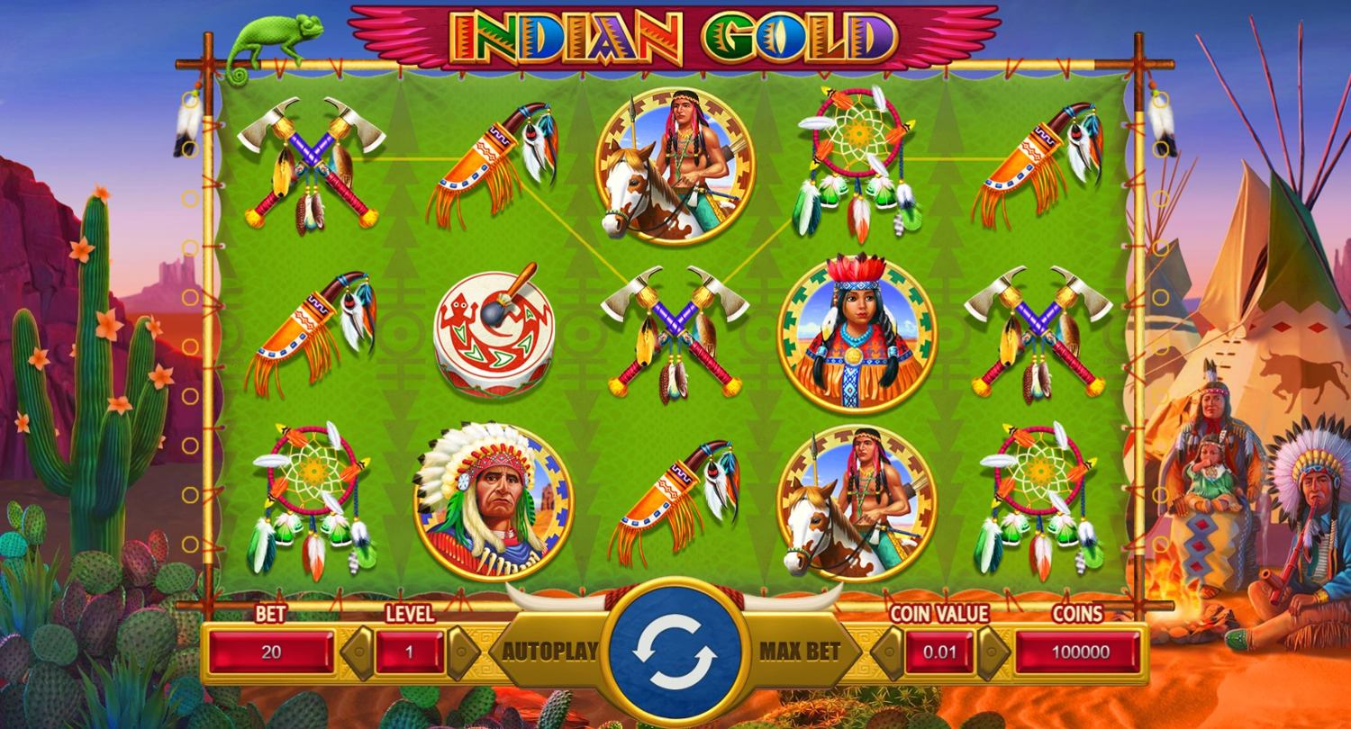 Indian Gold Slot Gameplay