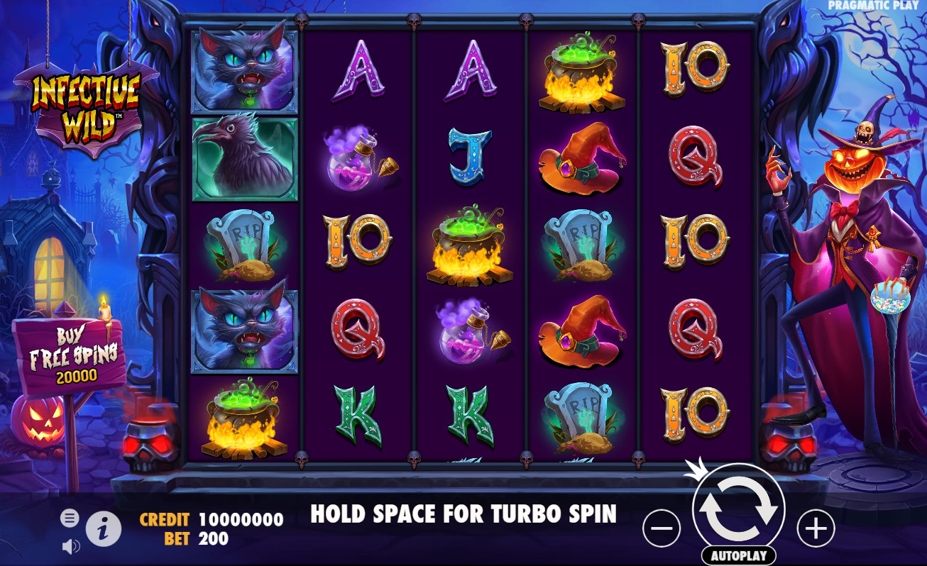 Infective Wild Slot Gameplay