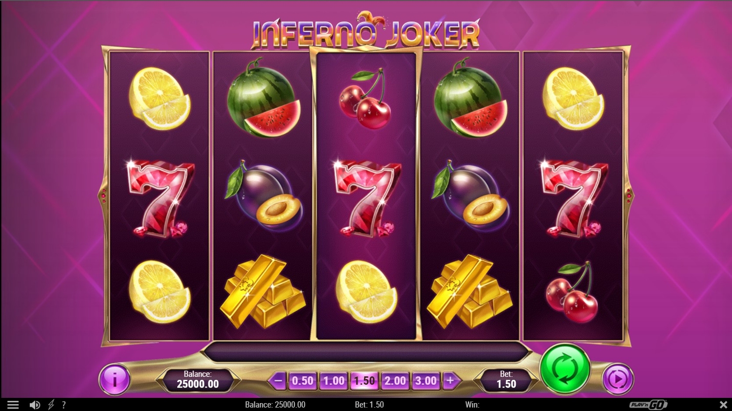 Inferno Joker Slot Gameplay