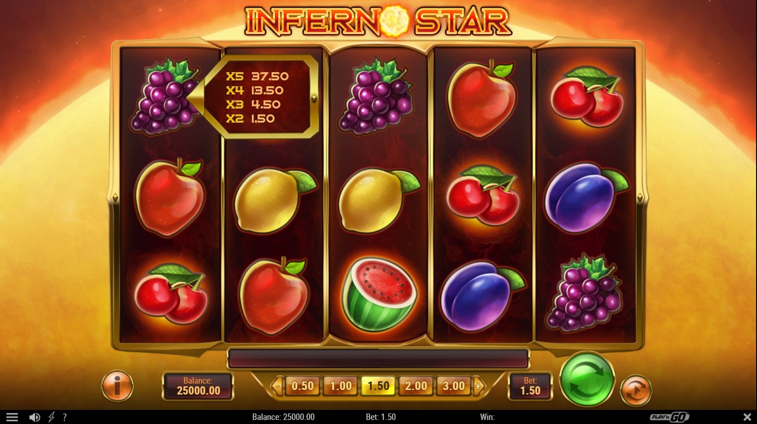 Inferno Star Slot Gameplay