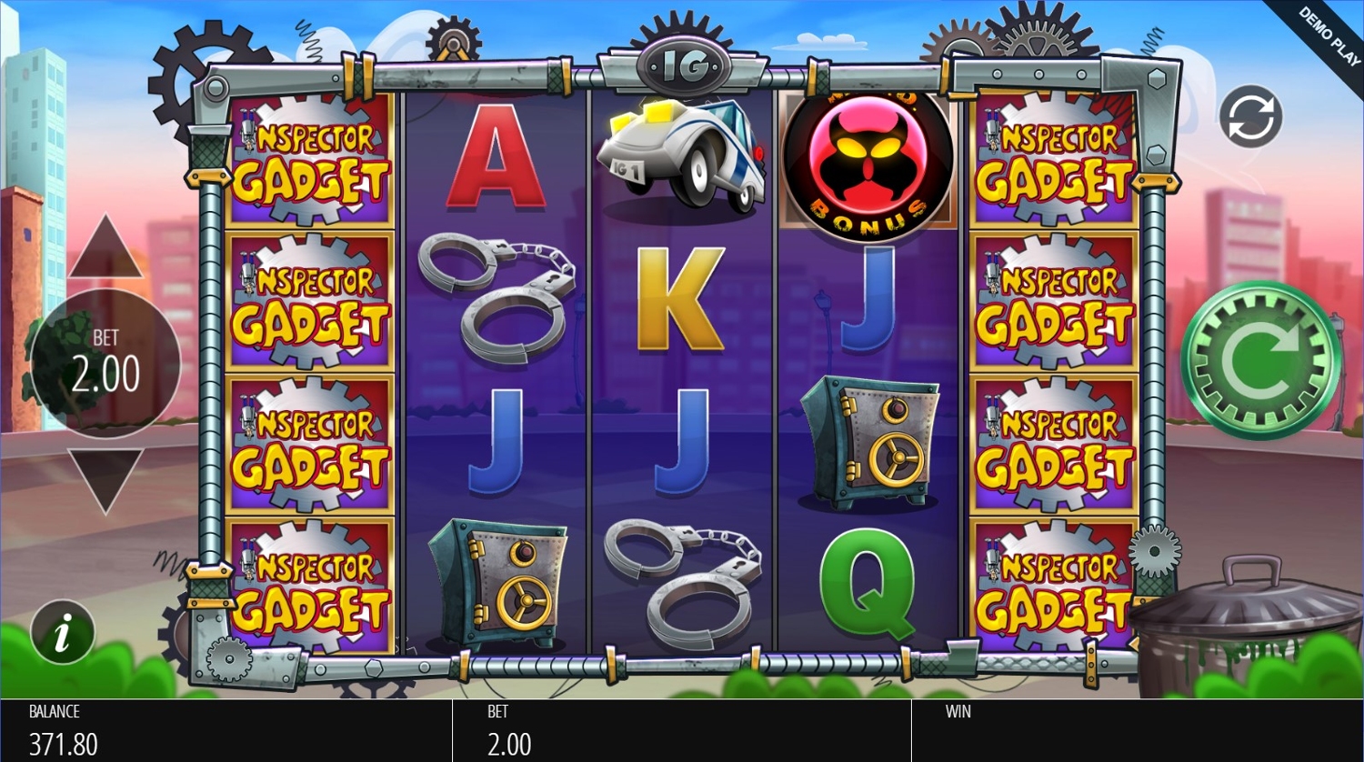 Inspector Gadget Slot Gameplay