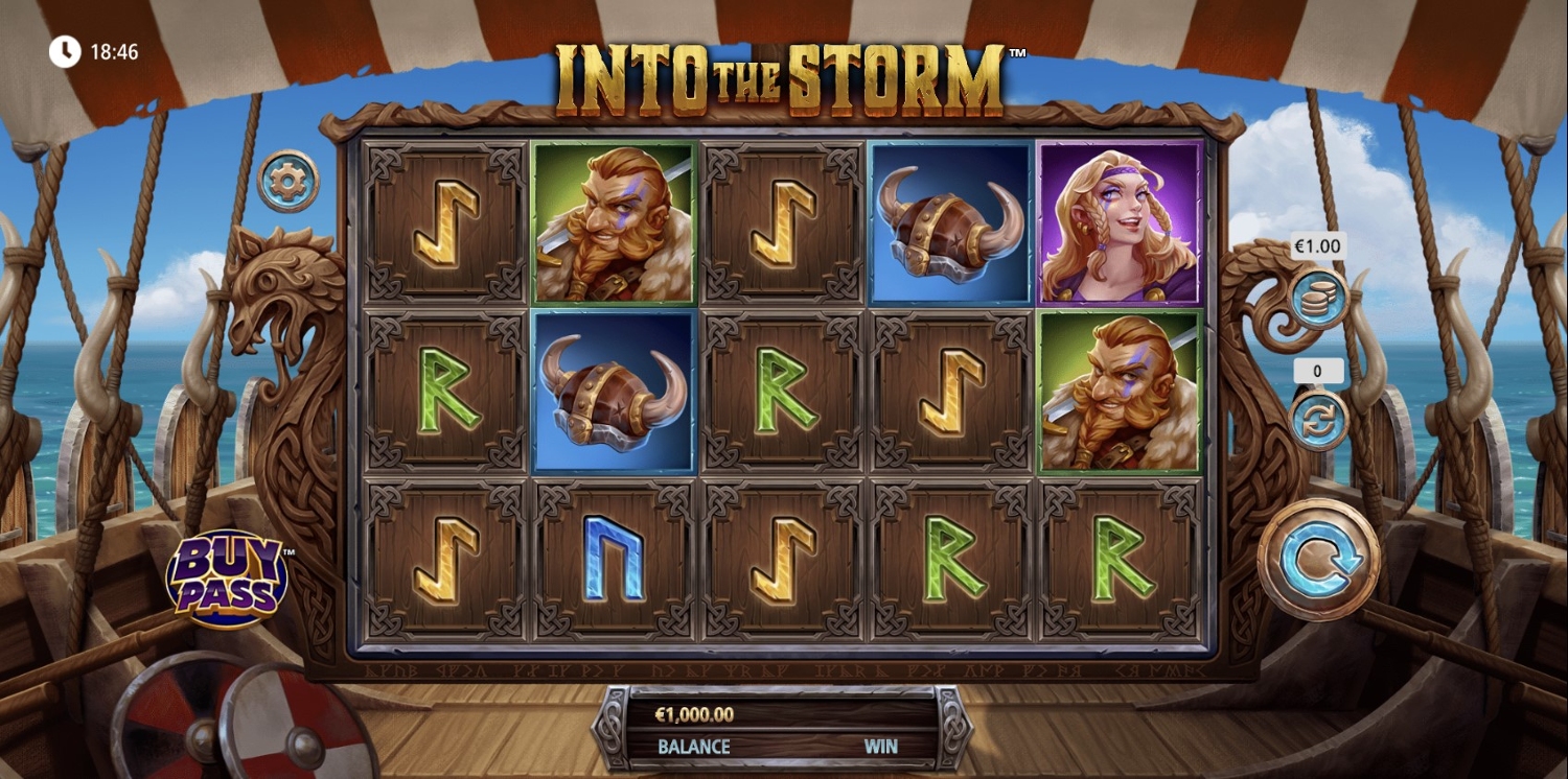 Into The Storm Slot Gameplay