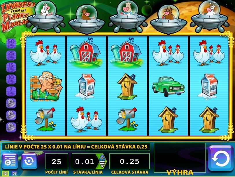 Invaders from the Planet Moolah Slot Gameplay