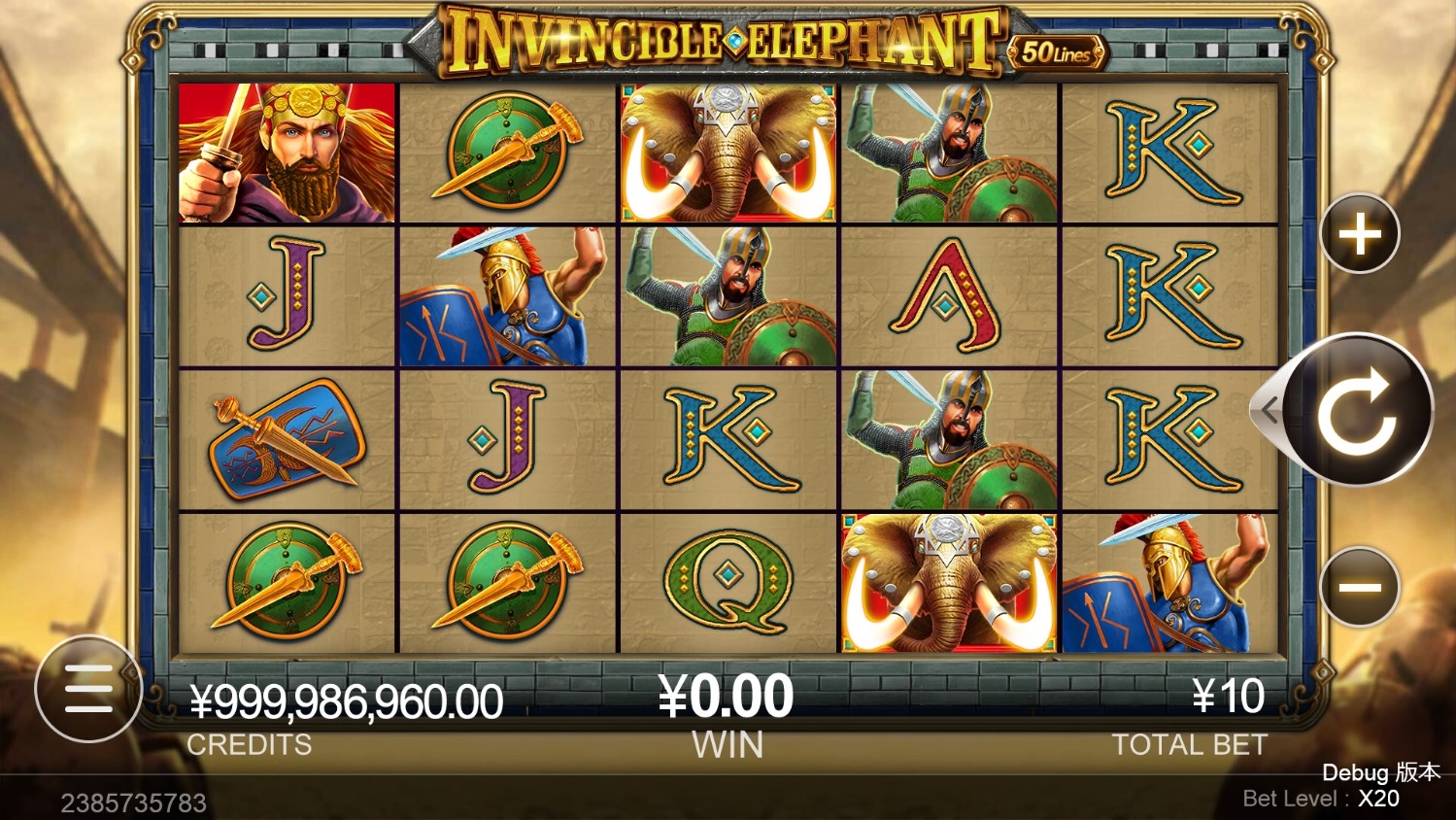 Invincible Elephant Slot Gameplay