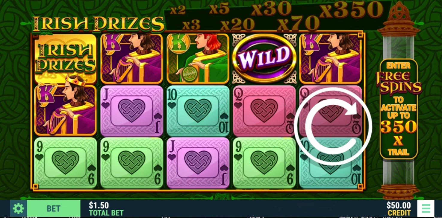 Irish Prizes Slot Gameplay