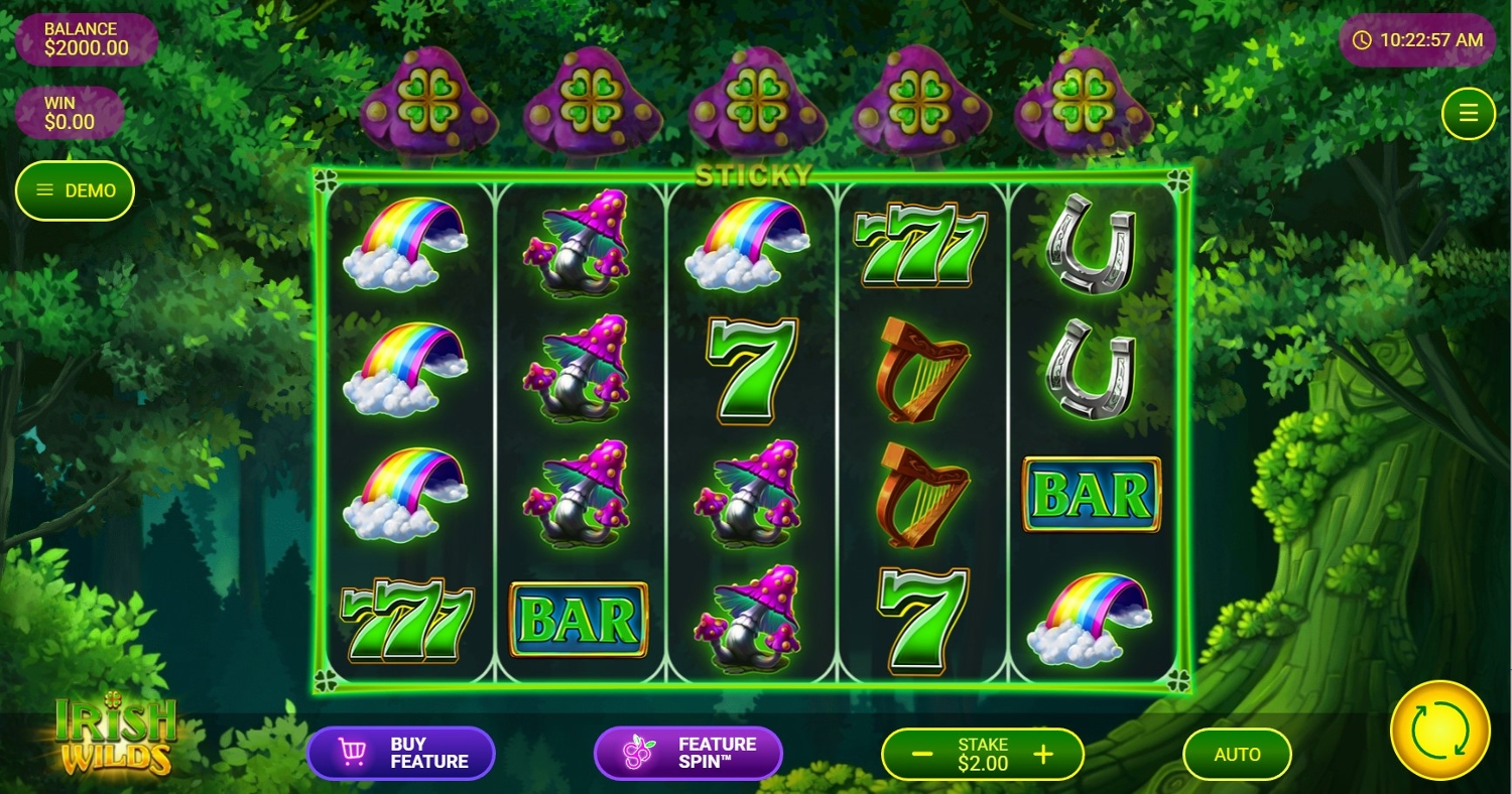 Irish Wilds Slot Gameplay