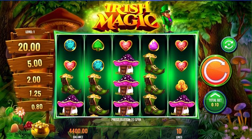 Irish Magic Slot Gameplay