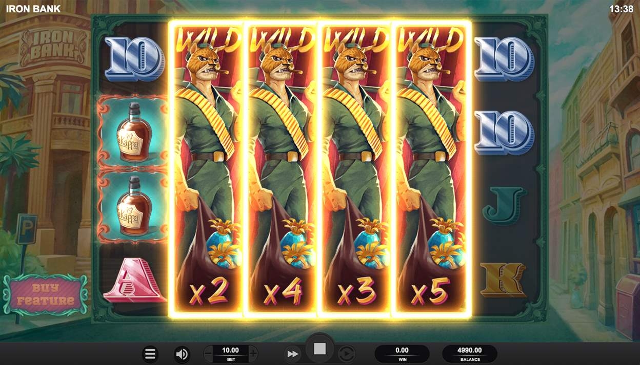 Iron Bank Slot Gameplay