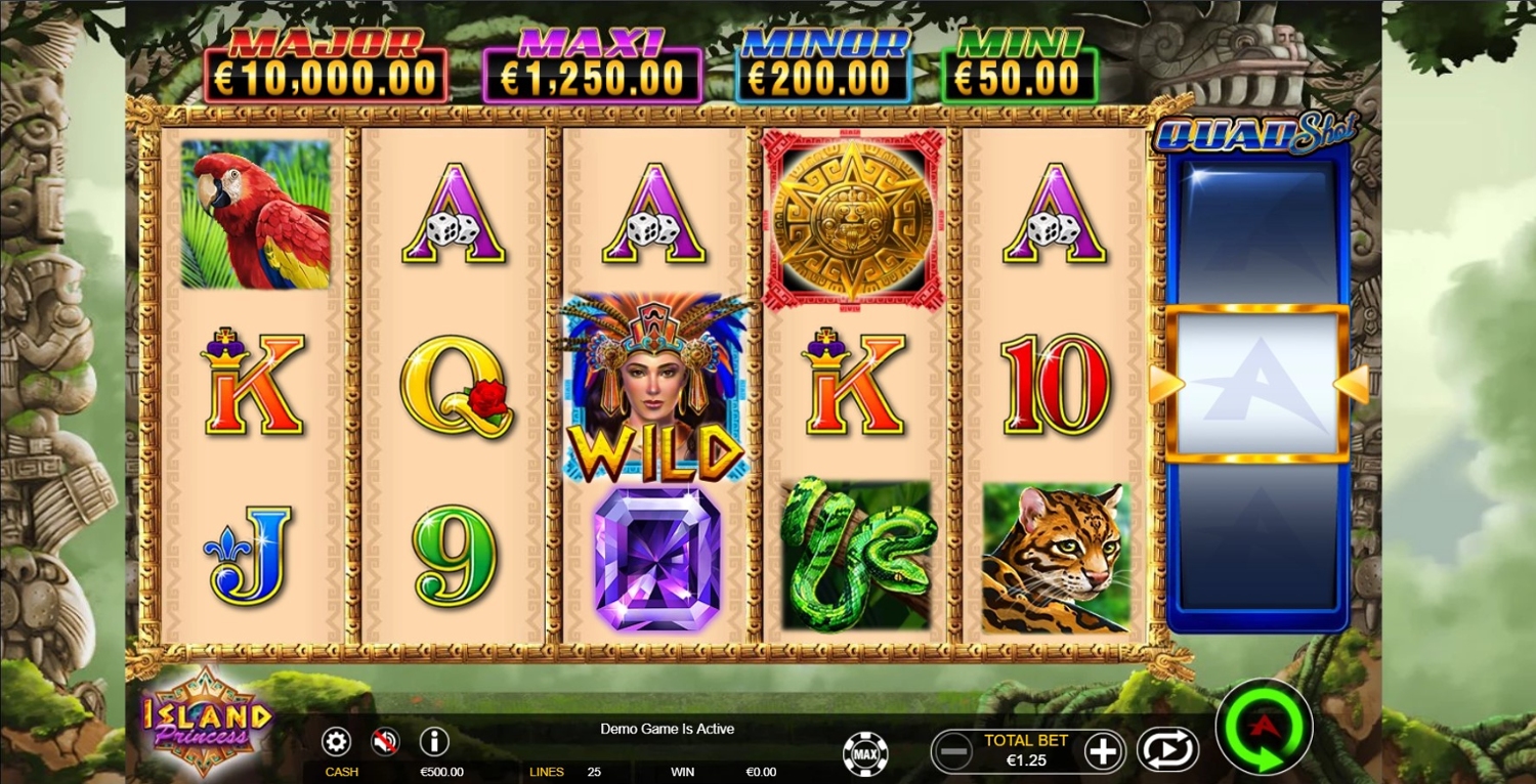 Island Princess Slot Gameplay