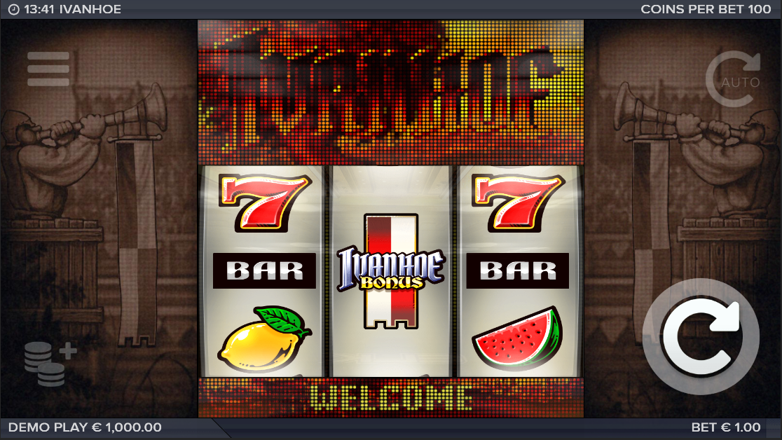 Ivanhoe Slot Gameplay