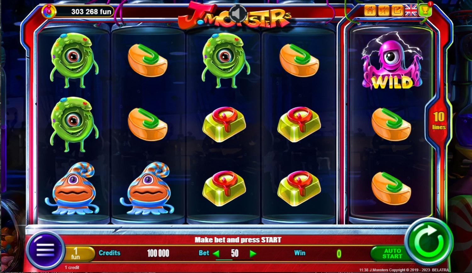 J. Monsters Slot Gameplay