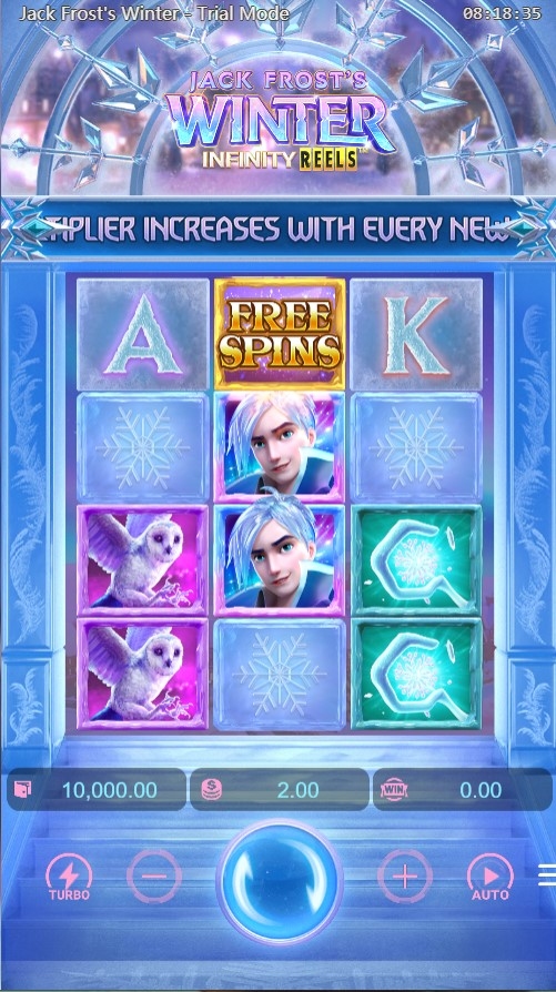 Jack Frost's Winter Slot Gameplay