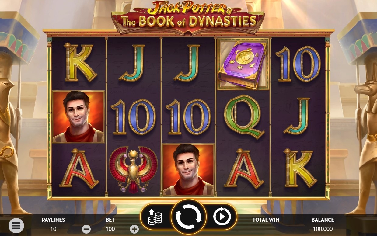 Jack Potter & The Book of Dynasties Slot Gameplay