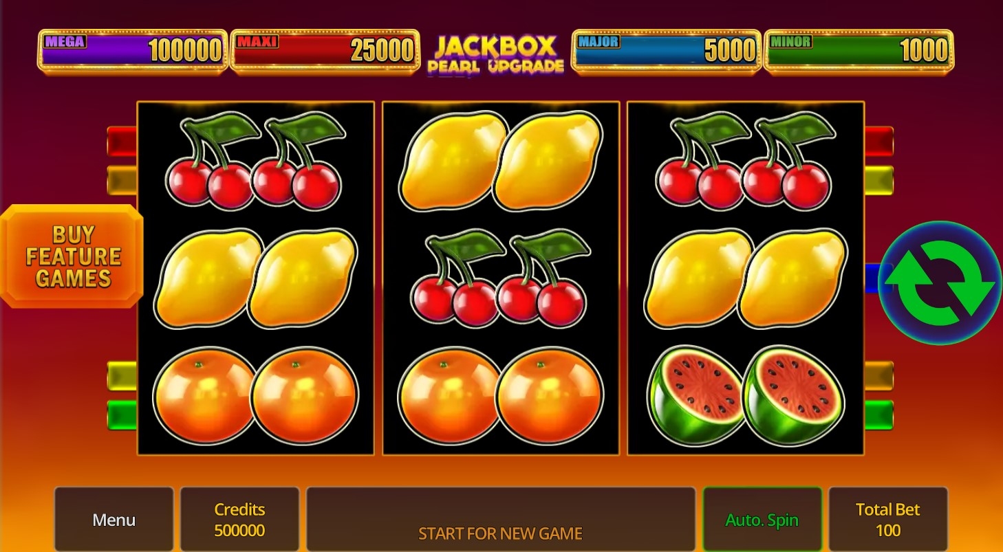 Jackbox Pearl Upgrade Slot Gameplay