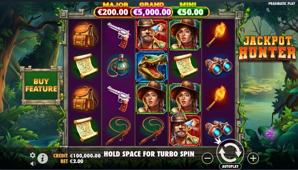 Jackpot Hunter Slot Gameplay