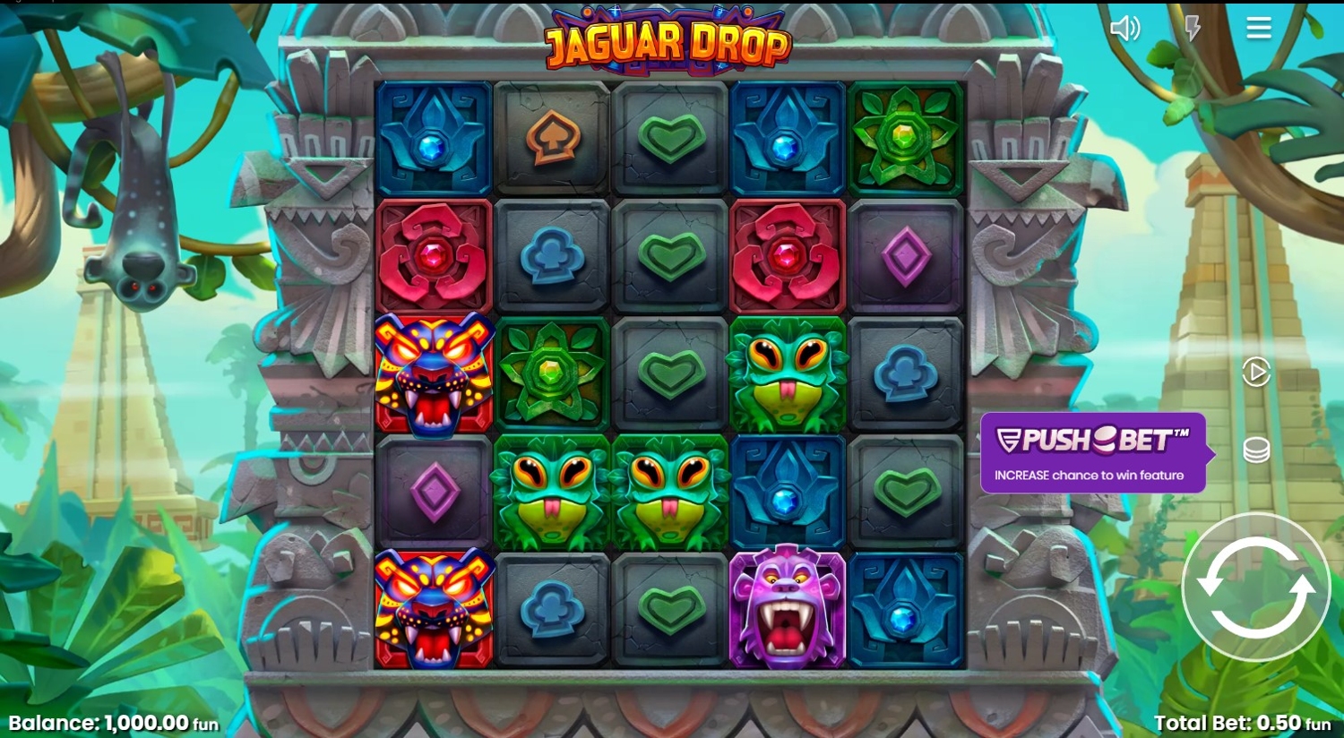 Jaguar Drop Slot Gameplay