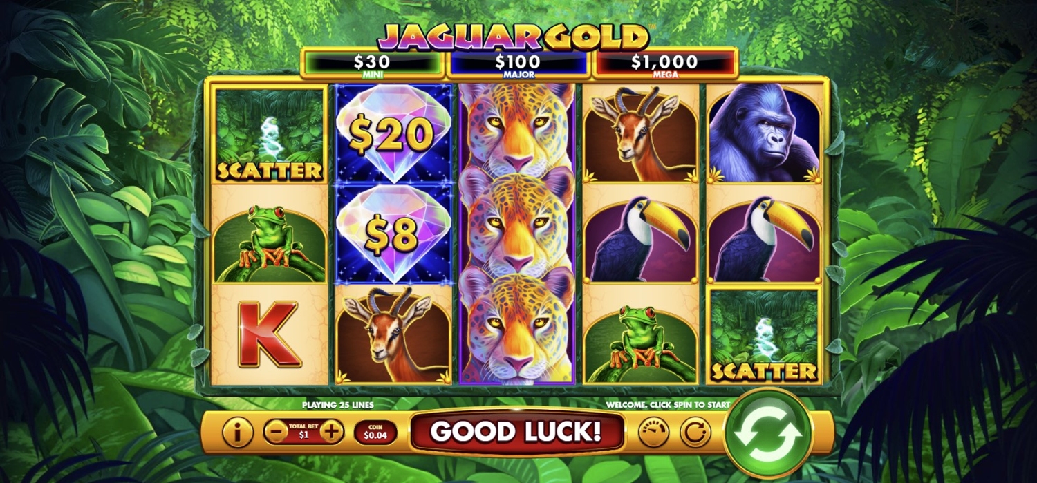 Jaguar Gold Slot Gameplay