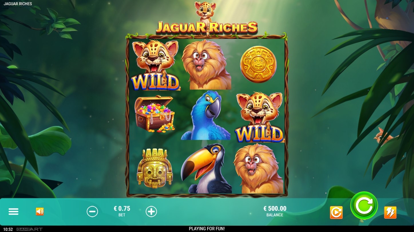 Jaguar Riches Slot Gameplay