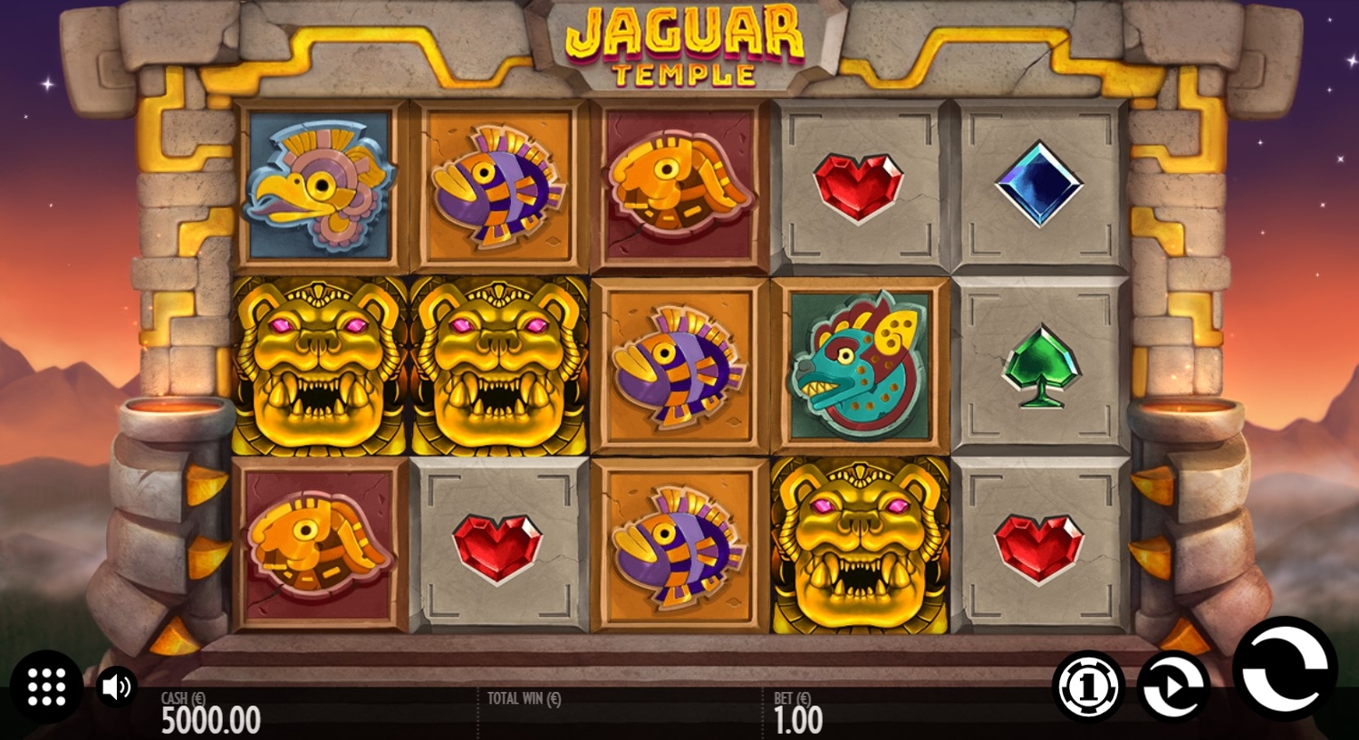 Jaguar Temple Slot Gameplay