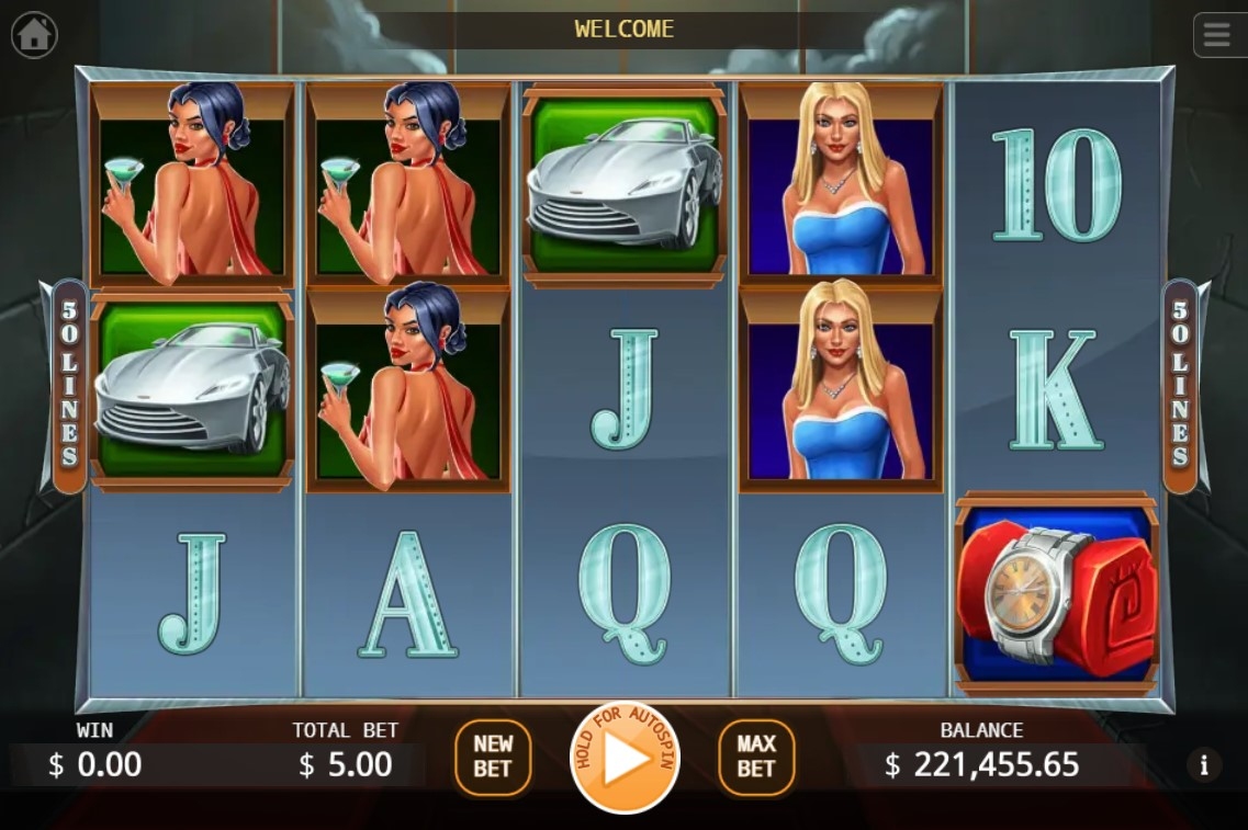 James Bond Slot Gameplay