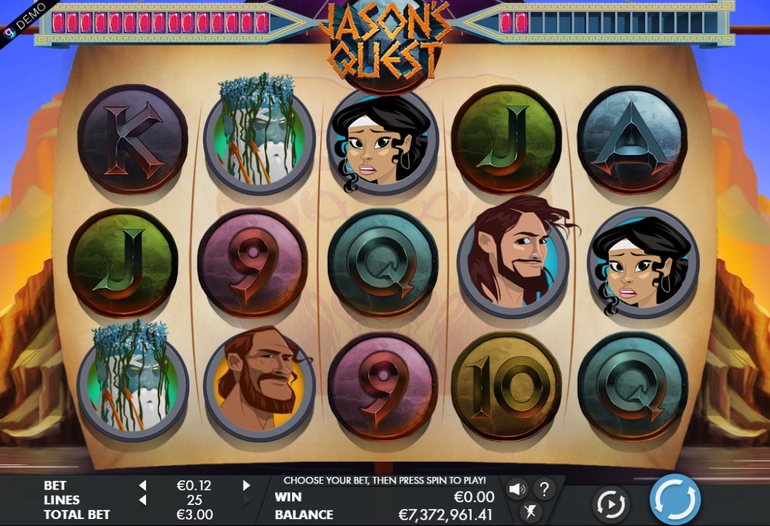 Jason's Quest Slot Gameplay