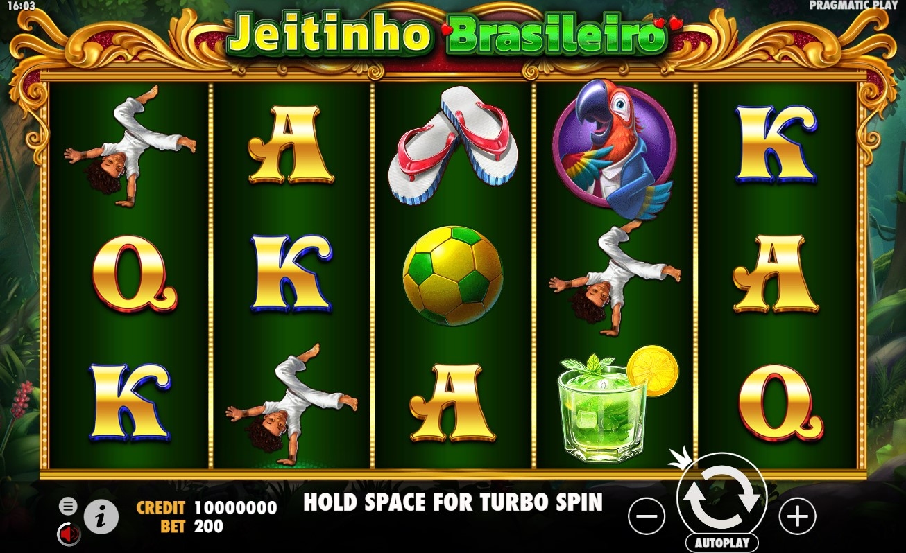 Jeitinho Brasileiro Slot Gameplay