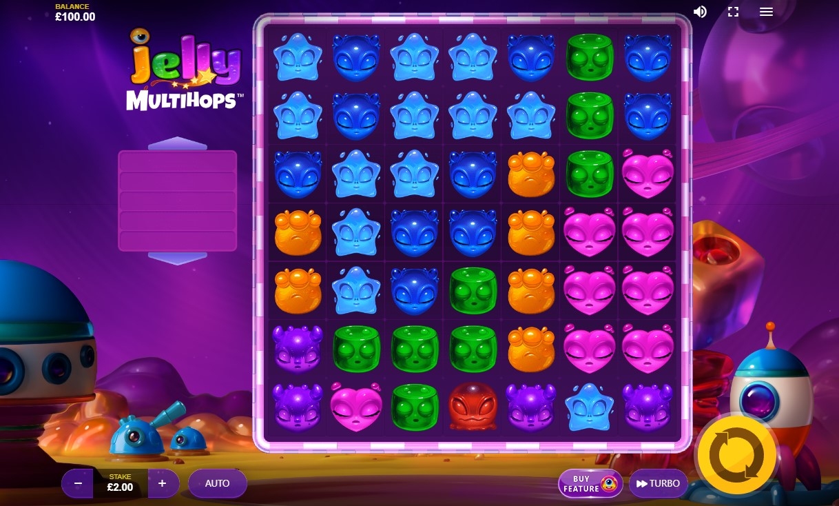 Jelly Multihops Slot Gameplay