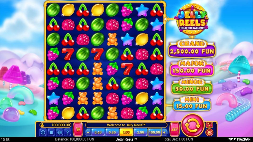 Jelly Reels Slot Gameplay