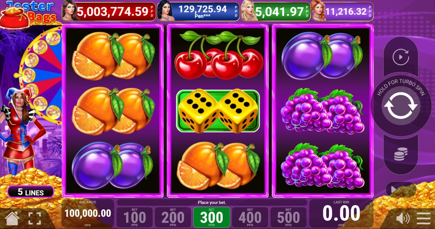 Jester Bags Slot Gameplay