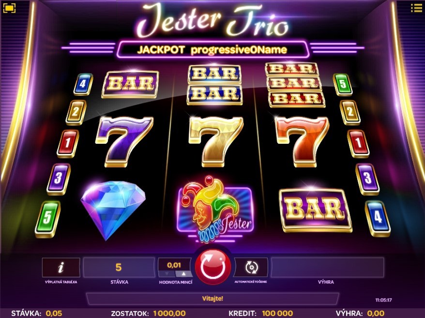 Jester Trio Slot Gameplay