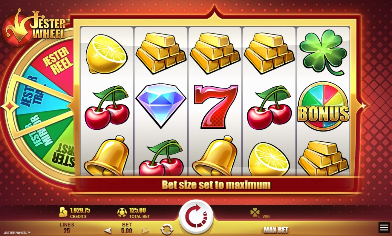 Jester Wheel Slot Gameplay