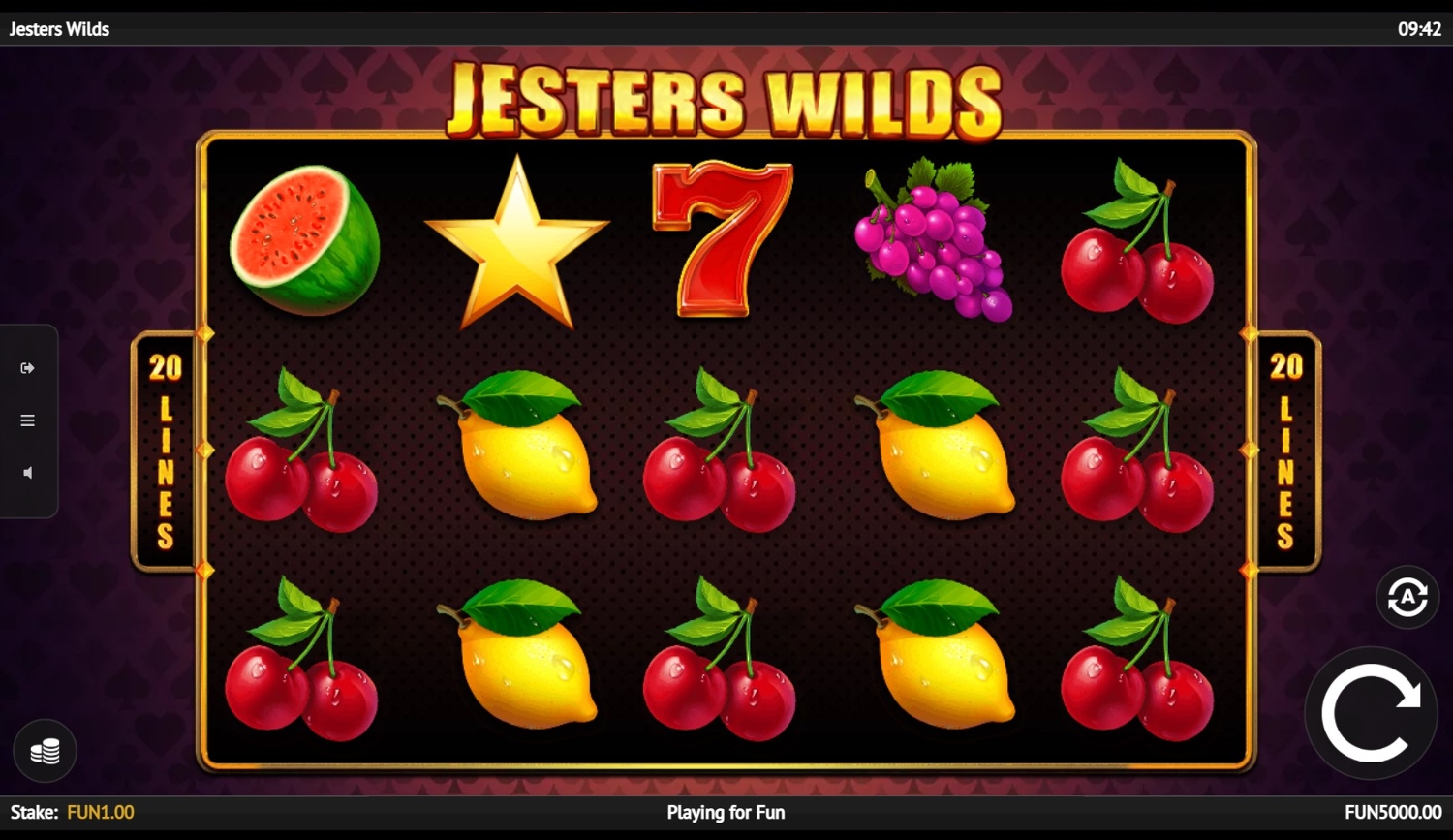 Jesters Wilds Slot Gameplay