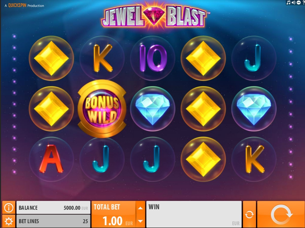 Jewel Blast Slot Gameplay
