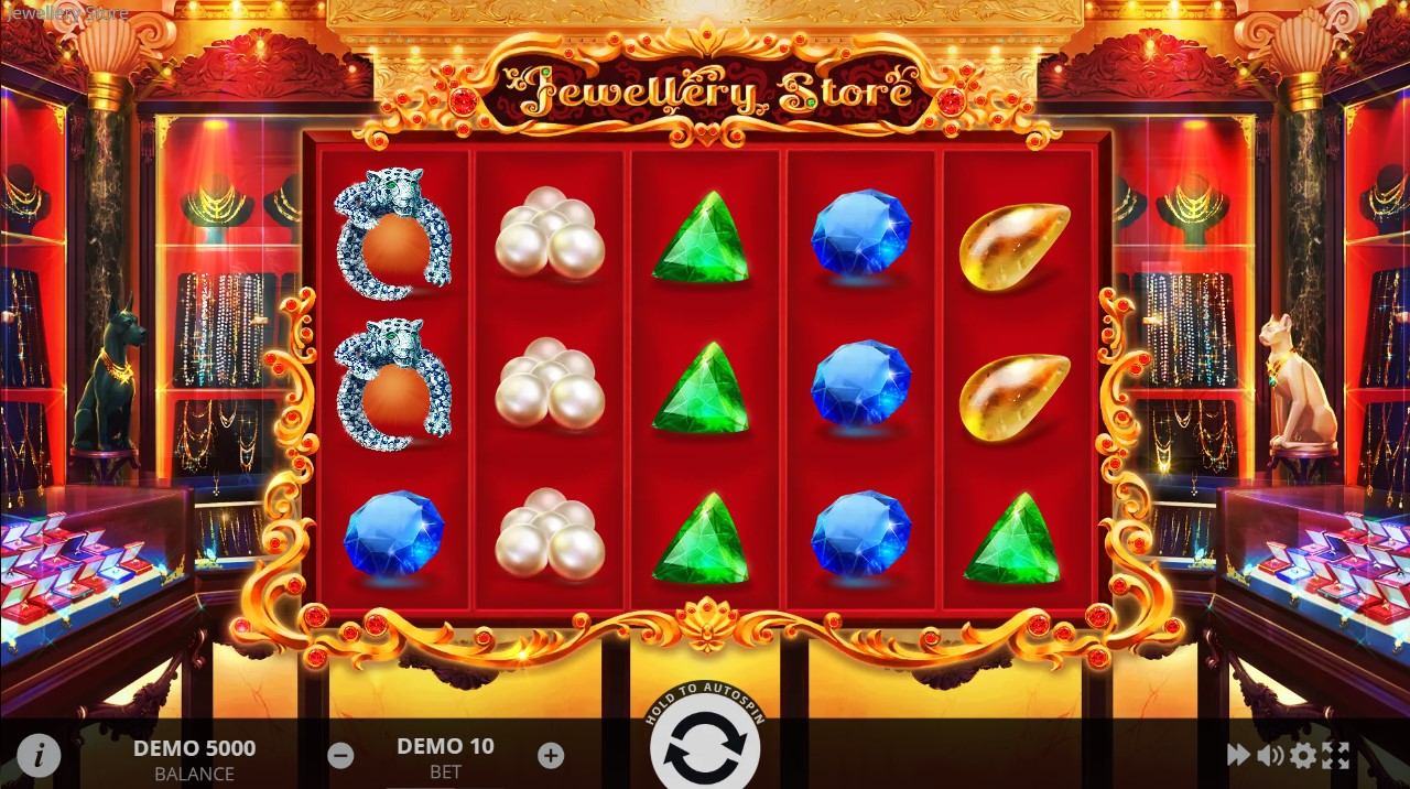 Jewellery Store Slot Gameplay