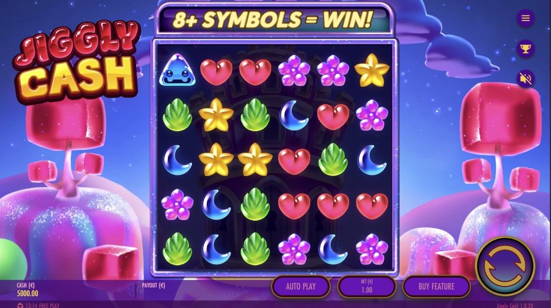 Jiggly Cash Slot Gameplay