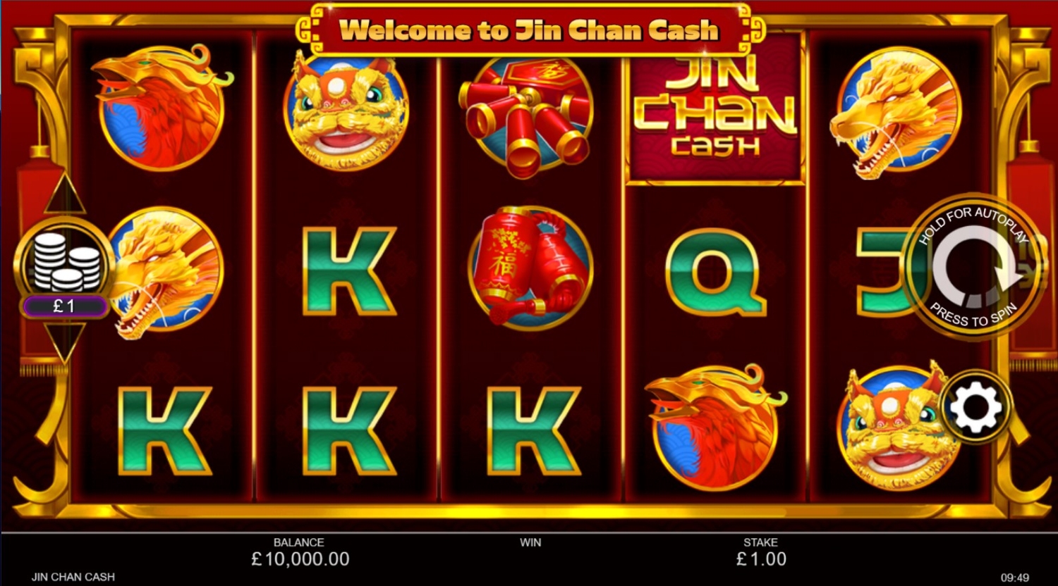 Jin Chan Cash Slot Gameplay