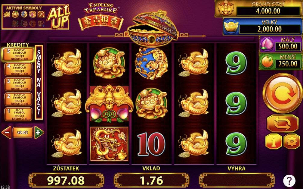 Jin Ji Bao Xi: Endless Treasure Slot Gameplay