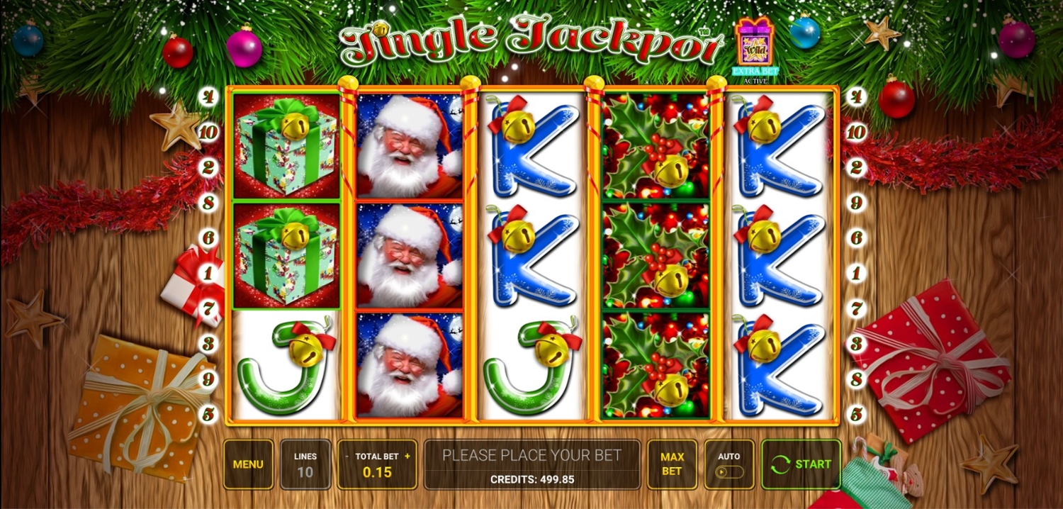 Jingle Jackpot Slot Gameplay