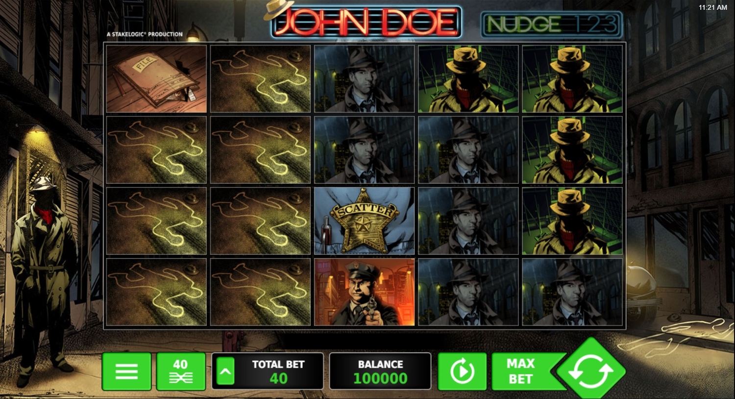 John Doe Slot Gameplay
