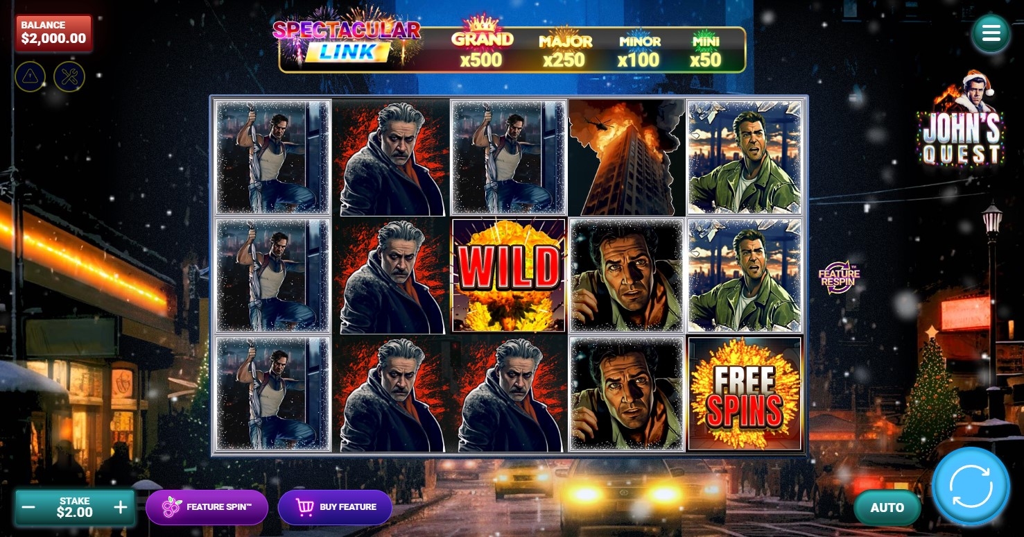 John's Quest Slot Gameplay