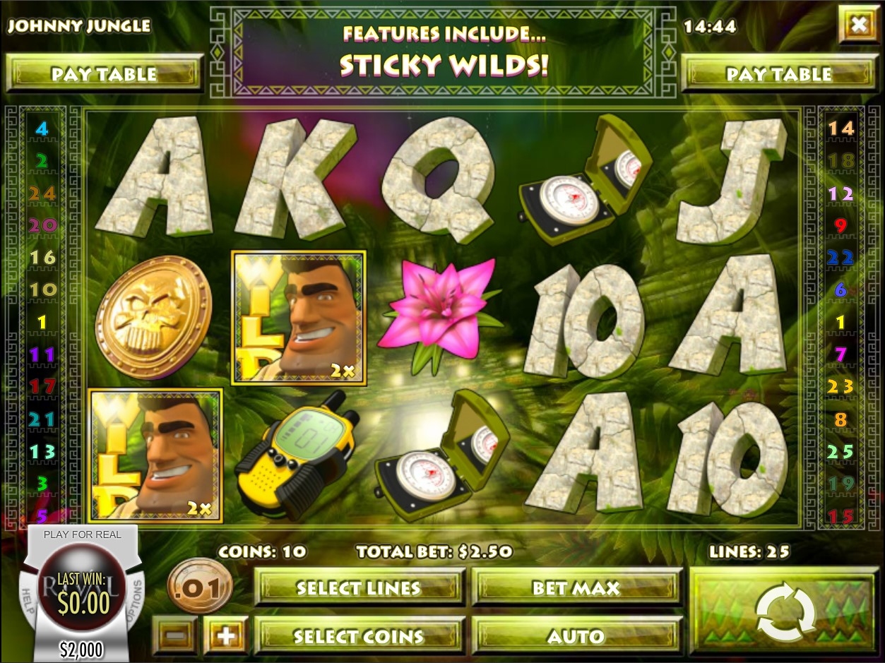 Johnny Jungle Slot Gameplay